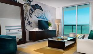 Posezení v ubytování Sole Miami, A Noble House Resort