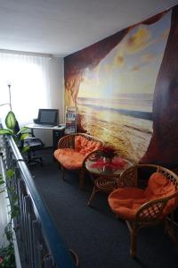 Posezení v ubytování Stern Hotel + 37 fotografií
