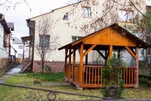 Budova, kde se ubytování v soukromí nachází