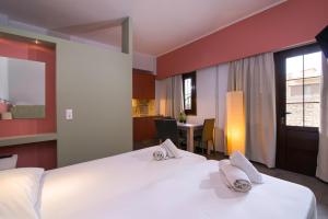 Posteľ alebo postele v izbe v ubytovaní Hotel Pegasus-Adult Friendly