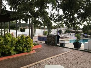 Zahrada ubytování Malika Apartments
