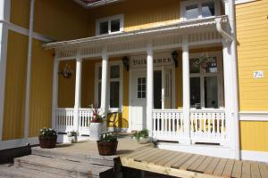 Budova, kde se bed and breakfast nachází