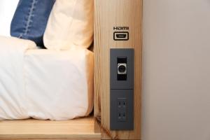 Postel nebo postele na pokoji v ubytování Anchor Hotel Fukuyama