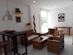 O zonă de relaxare la The Serai Cottage Boutique Hotel