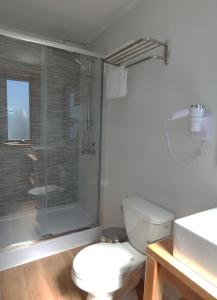 Koupelna v ubytování Hostal Buenavista Patagonia
