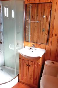 Kopalnica v nastanitvi Hostal Doña Tamy