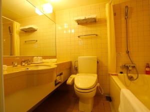 Vonios kambarys apgyvendinimo įstaigoje Hotel Kikori