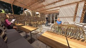 Restaurace v ubytování AELLIA HOTEL & SUITES LEROS