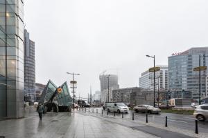 Výhľad na mesto Varšava alebo výhľad na mesto priamo z apartmánu