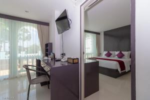 Μια τηλεόραση ή/και κέντρο ψυχαγωγίας στο Modern Living Residence