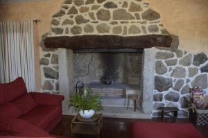 Posezení v ubytování Casa Rural Alada