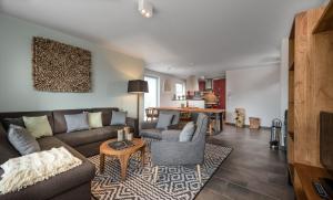 Posezení v ubytování AlpenParks Residence Bad Hofgastein - gratis Thermeneintritt