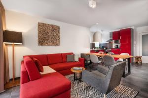 Posezení v ubytování AlpenParks Residence Bad Hofgastein - gratis Thermeneintritt
