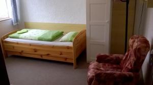 Posteľ alebo postele v izbe v ubytovaní Guest House Honzik