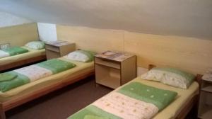 Posteľ alebo postele v izbe v ubytovaní Guest House Honzik