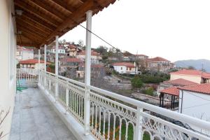 Balkón nebo terasa v ubytování Villa PANORAMA