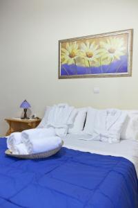 Postel nebo postele na pokoji v ubytování Villa PANORAMA