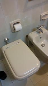 Koupelna v ubytování B&B Metropolitan Taranto