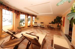Posezení v ubytování Aparthotel DAS Hochkönig