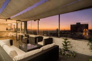 Posezení v ubytování Hotel Viza