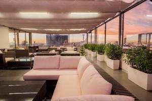 Posezení v ubytování Hotel Viza