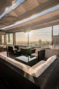 Posezení v ubytování Hotel Viza