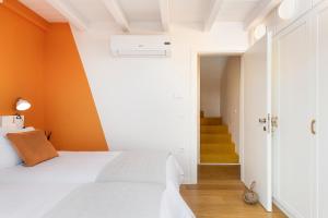 Postel nebo postele na pokoji v ubytování Happy Villa