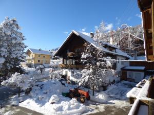 Gasthof Dorfschenke during the winter