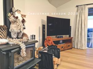 TV a/nebo společenská místnost v ubytování Kahurangi Twizel Homestay Bed & Breakfast + 25 fotografií