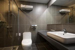 Vonios kambarys apgyvendinimo įstaigoje New Songtan Hotel