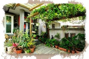Zahrada ubytování 水悅雅築民宿 Shuiyue Guest House