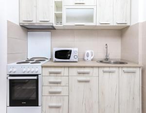 Küche/Küchenzeile in der Unterkunft Apartment Sidro