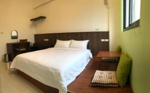 Letto o letti in una camera di Moo House