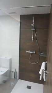 Phòng tắm tại Apartamentos Centro Colón