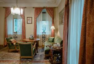 Χώρος καθιστικού στο Vinotel Boutique Hotel