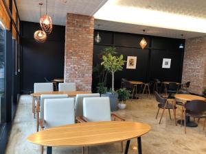 Royal Hotel Jeongeup的休息区