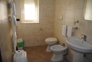 Koupelna v ubytování B&B Atlantide