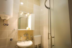 Ένα μπάνιο στο Studio Apartman LD u Strogom Centru +38 φωτογραφίες