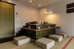 Köök või kööginurk majutusasutuses Urban Inn Sun rise