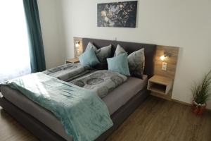 Ένα ή περισσότερα κρεβάτια σε δωμάτιο στο Haus Brunner