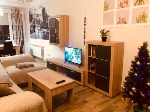 A television and/or entertainment centre at Apartamento Nuevo con Encanto