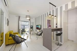 Televisyen dan/atau pusat hiburan di Apartment Dalija