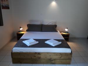 Llit o llits en una habitació de Villa Clémence