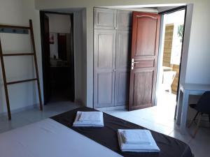 Llit o llits en una habitació de Villa Clémence