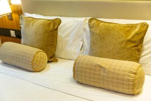 Krevet ili kreveti u jedinici u okviru objekta Hotel H2O
