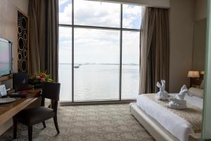 Krevet ili kreveti u jedinici u okviru objekta Hotel H2O