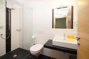Koupelna v ubytování Hotel Feldrand
