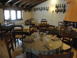 Restaurace v ubytování Locanda del Brinsc