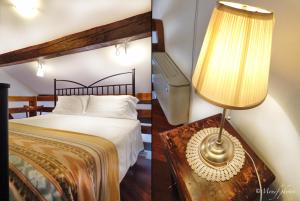 Posteľ alebo postele v izbe v ubytovaní Locanda Della Biscia
