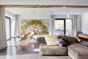 Χώρος καθιστικού στο B&B Park7 Wavre - Leuven